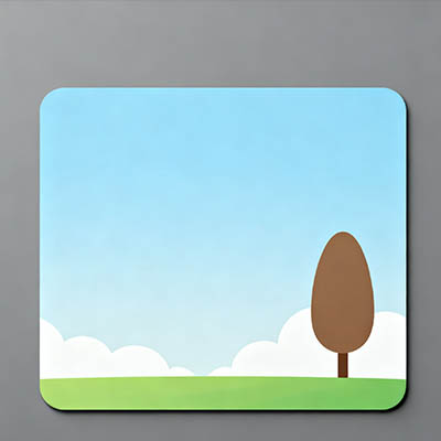 可水洗硅胶办公鼠标垫：反复清洗不变形，长期保持办公桌面洁净