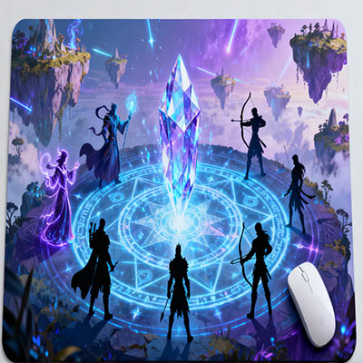 细面精准操控游戏鼠标垫：微纹理提升定位精度，FPS 游戏压枪更稳